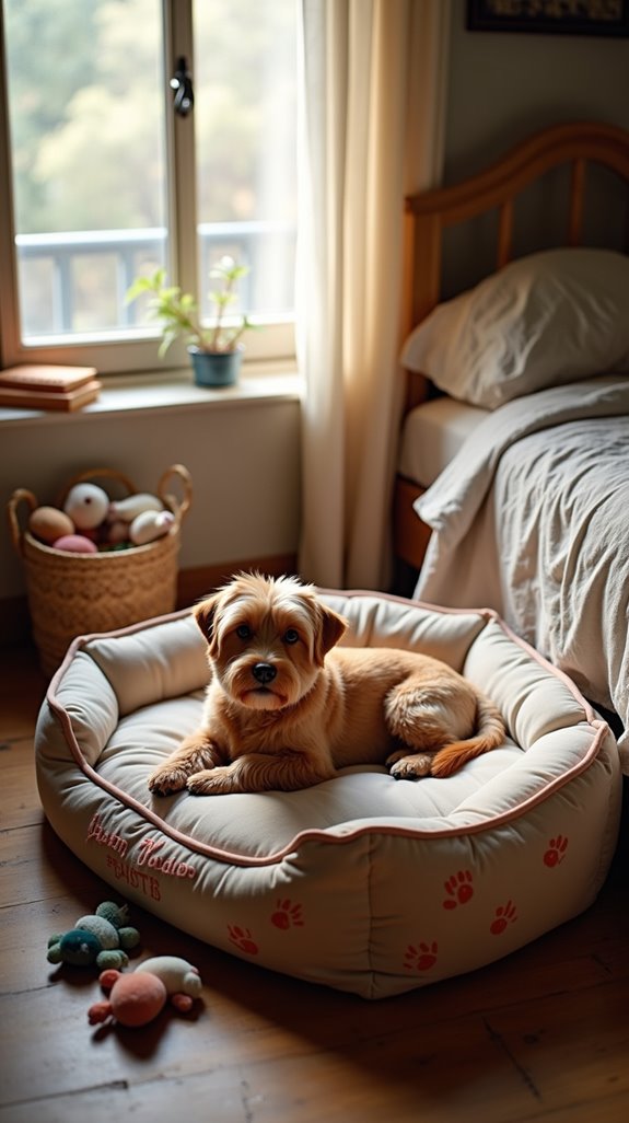 personalized diy dog bed
