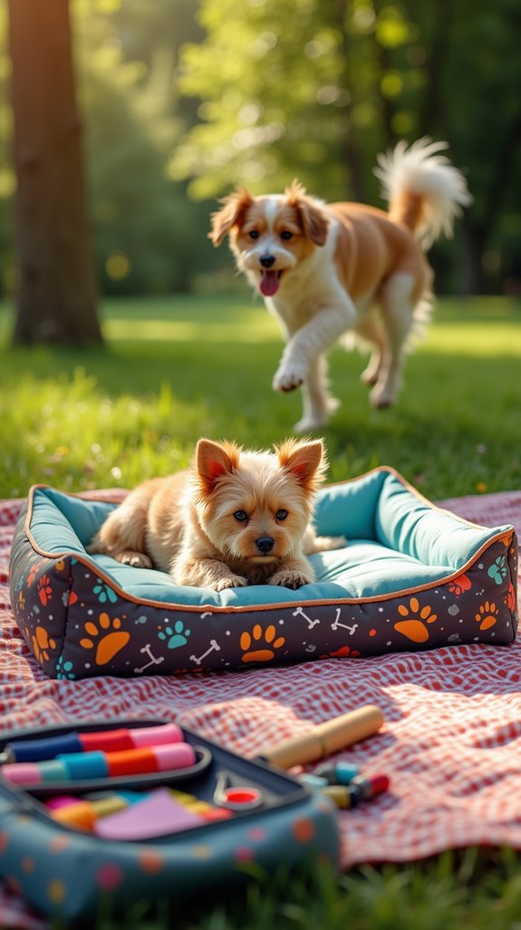 portable dog beds for travel