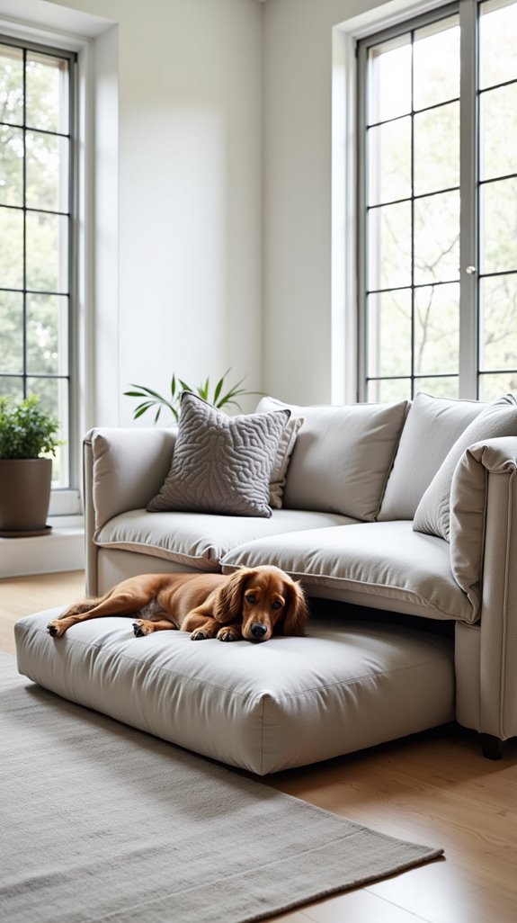 pull out dog bed project