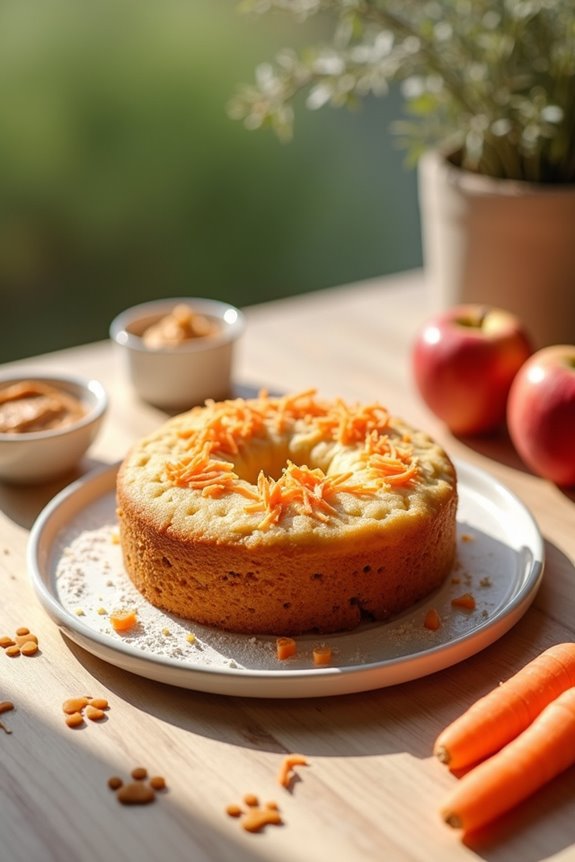 pumpkin and peanut butter cake