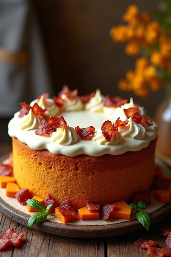 pup s special bacon cake