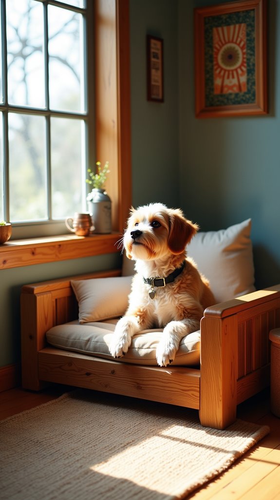 rustic dog bed styles