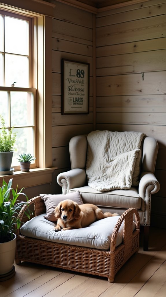 rustic farmhouse dog beds
