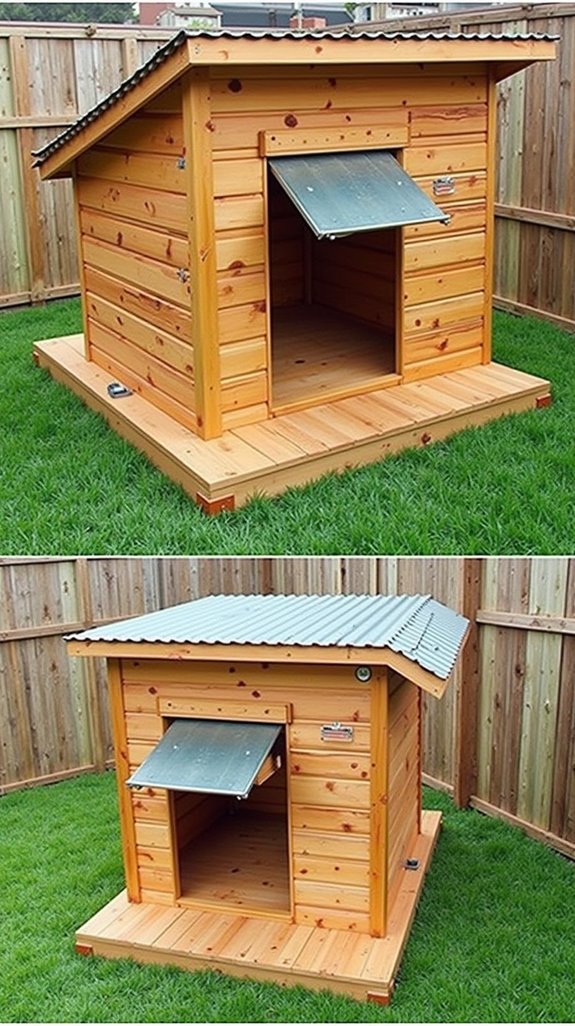 safe secure outdoor housing