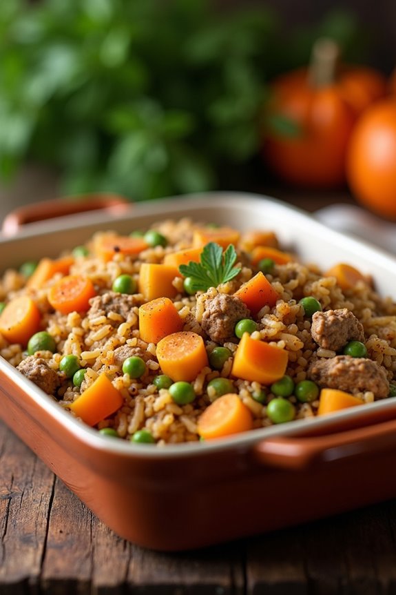 savory lamb and rice