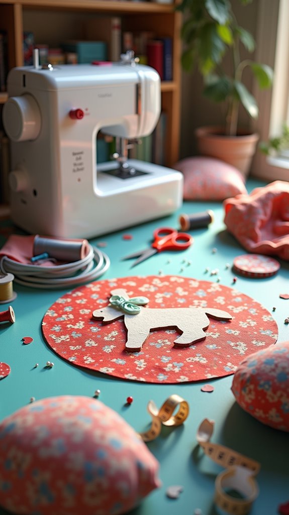 sewing tools for dog beds