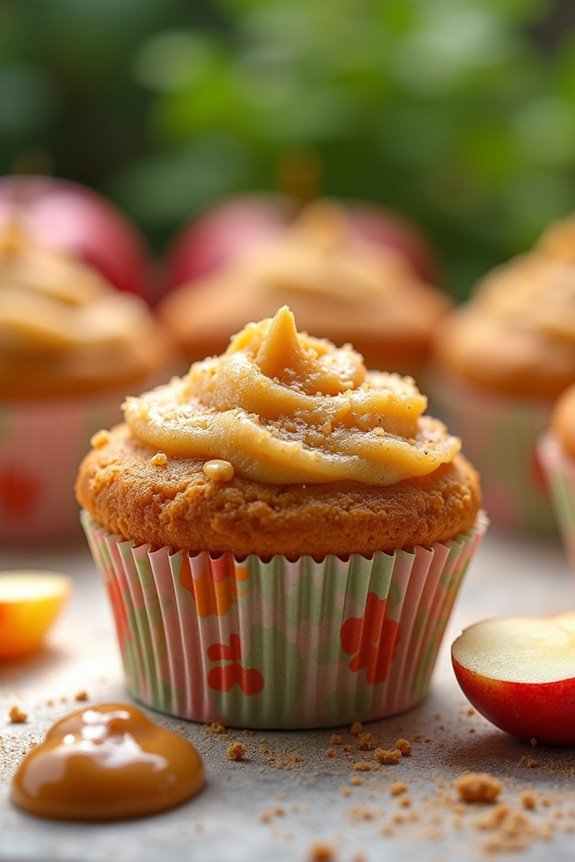 simple apple cinnamon pupcakes