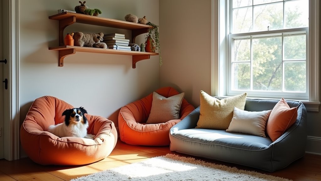 space saving dog bed designs