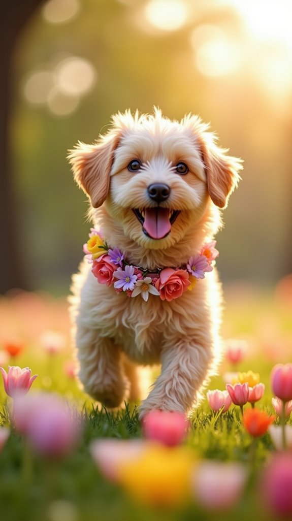 spring flower collars selection