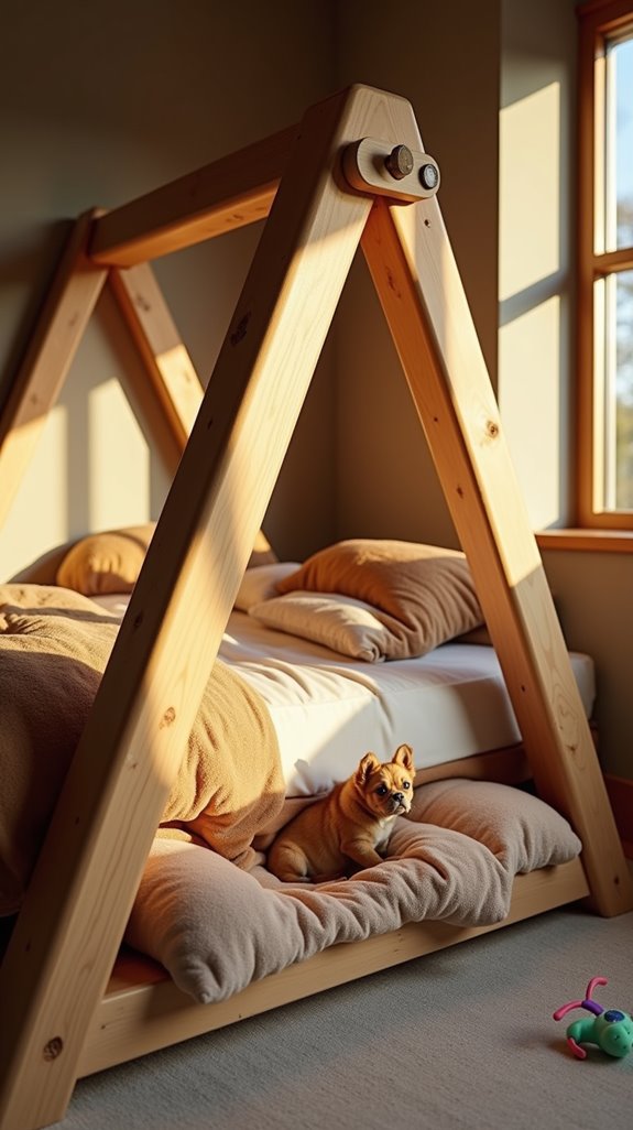 stylish a frame dog beds