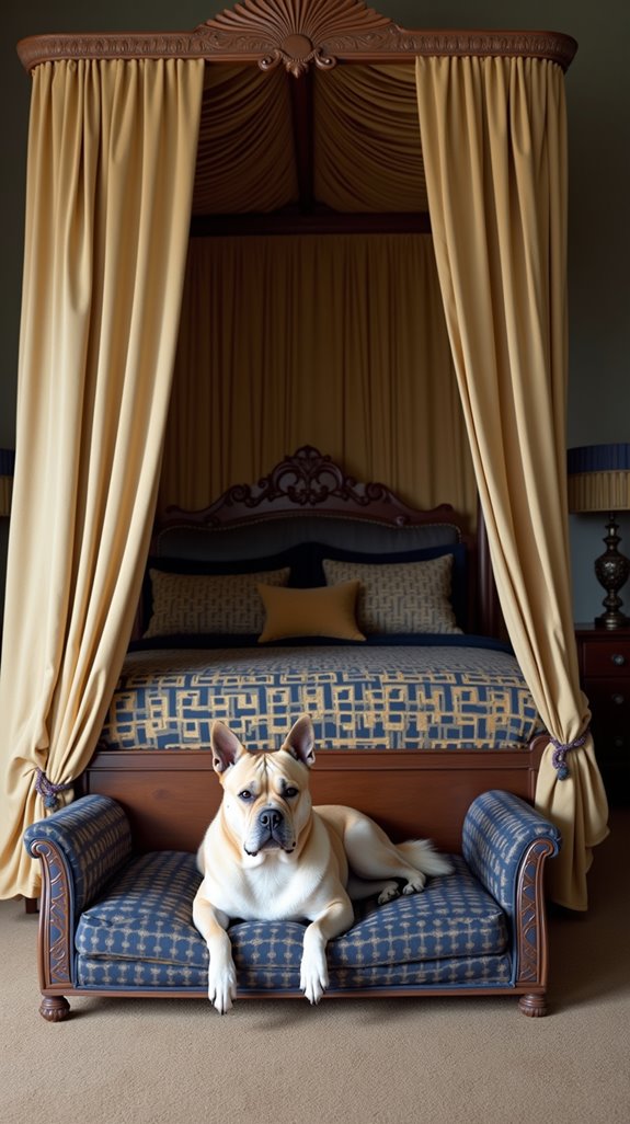 stylish canopy beds for pets