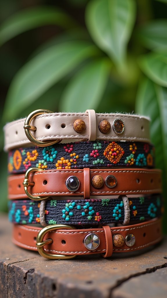 stylish comfortable beaded collars