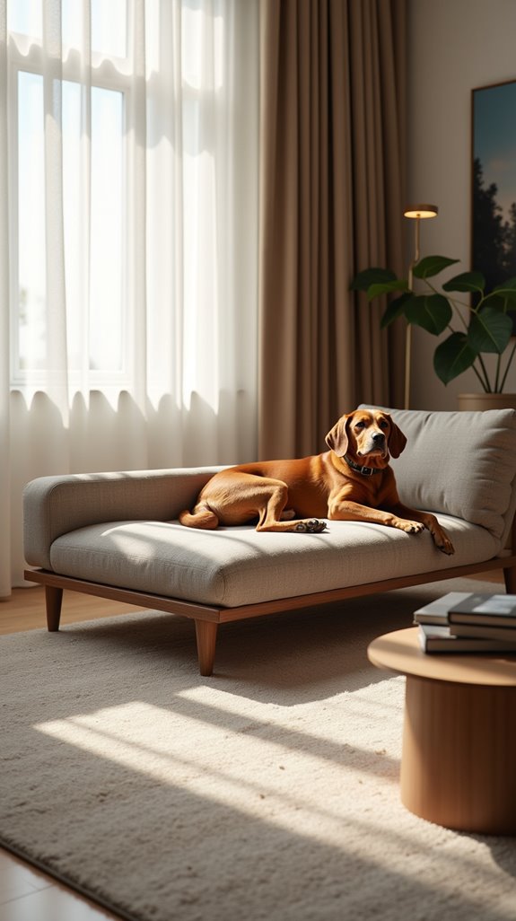 stylish comfortable dog loungers