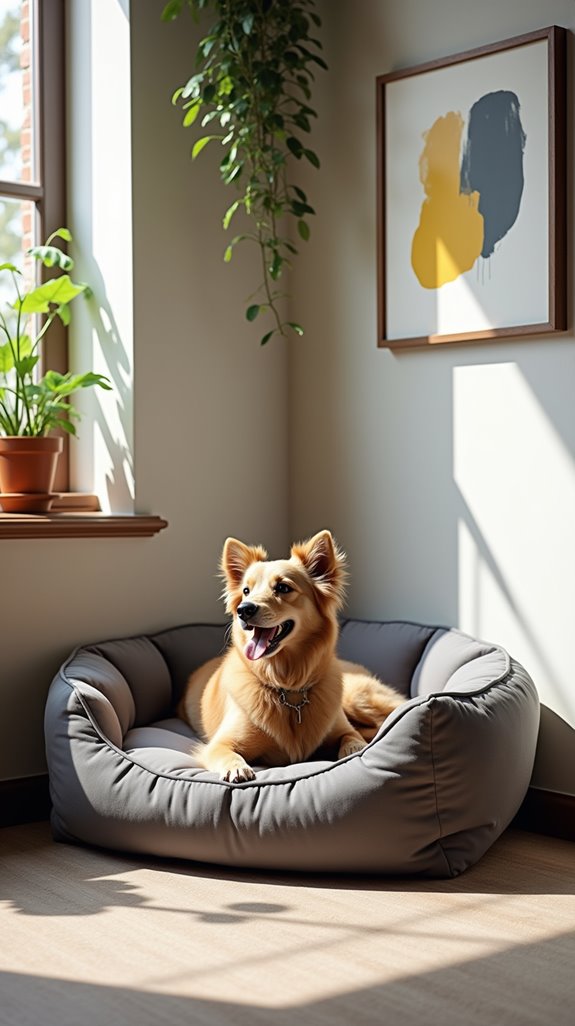stylish corner dog beds