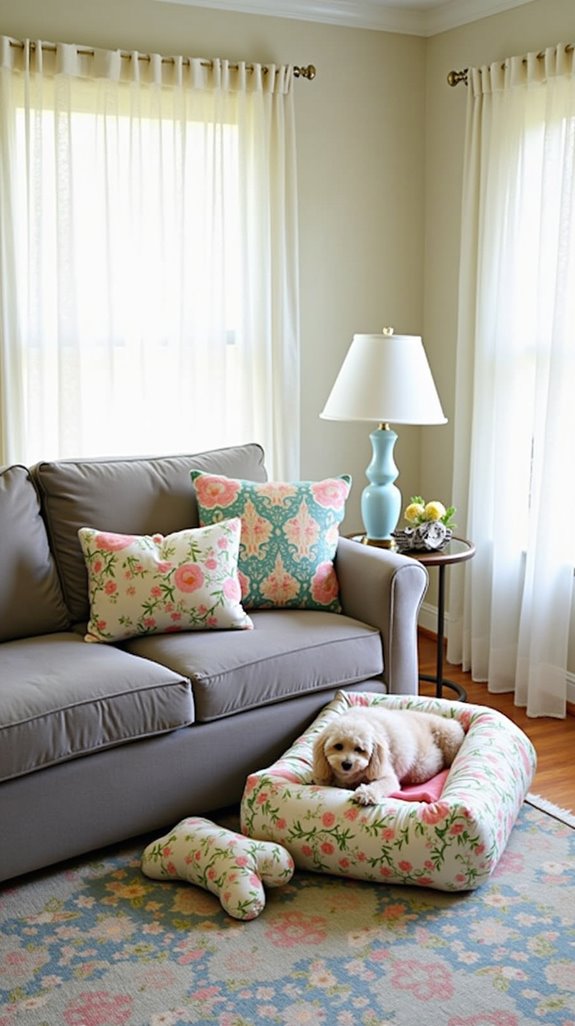 stylish dog bed accessories