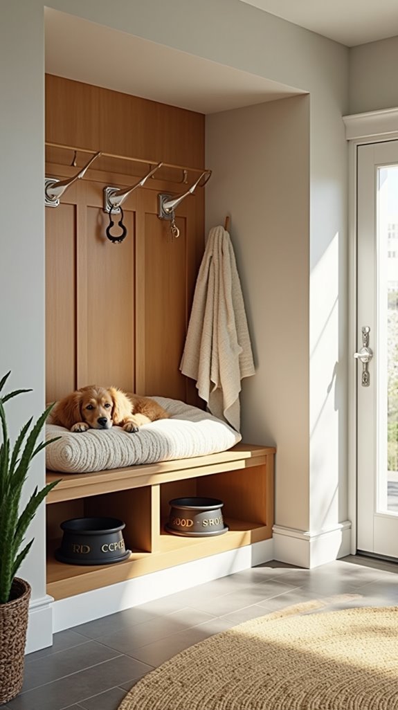 stylish dog bed shelf