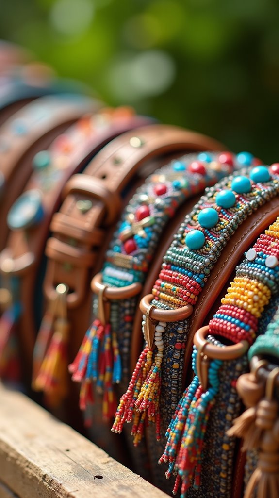 stylish handmade dog collars