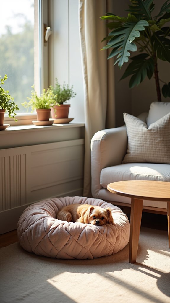 stylish space saving dog beds