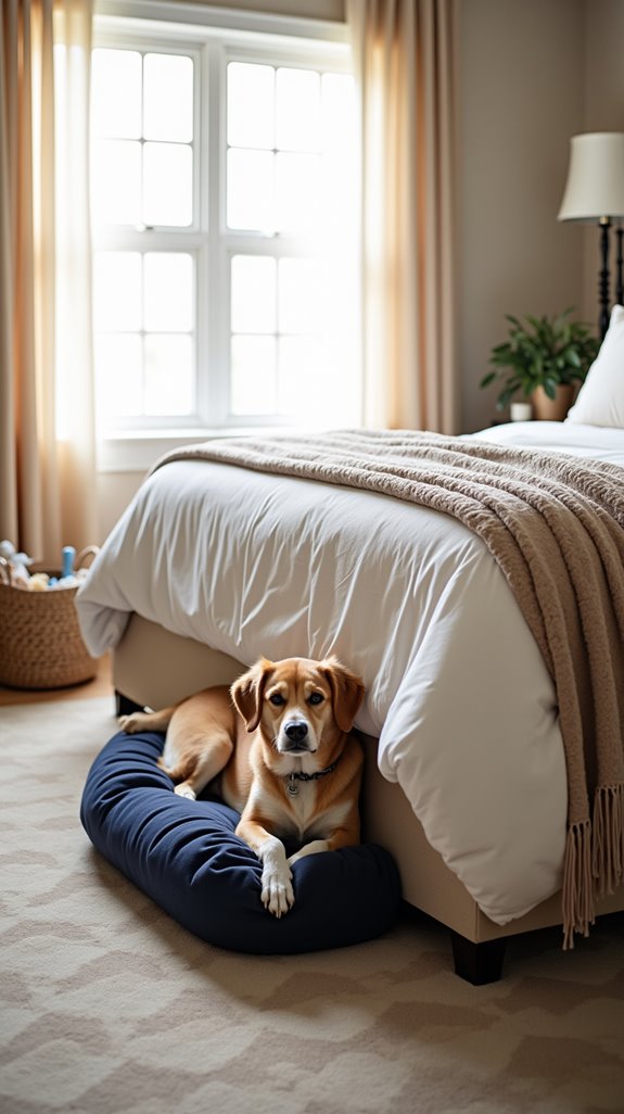 under bed dog bed maintenance