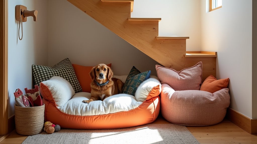 understairs dog bed ideas
