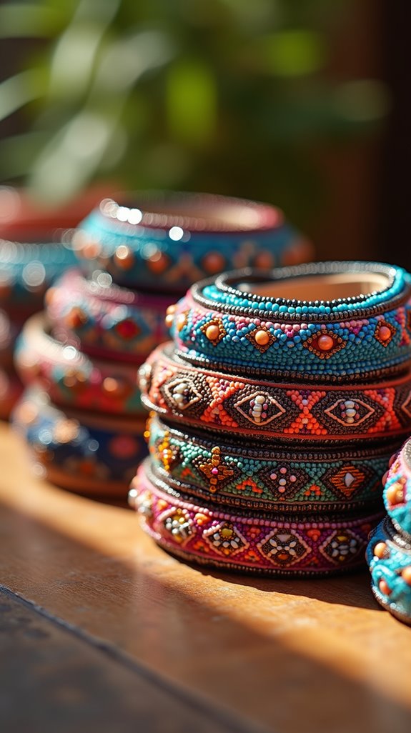 unique beaded dog collars