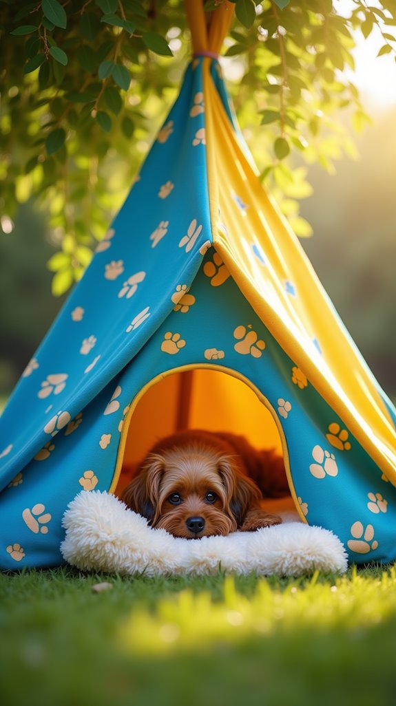 vibrant dog house canopies