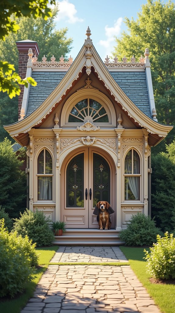 victorian dog house elegance