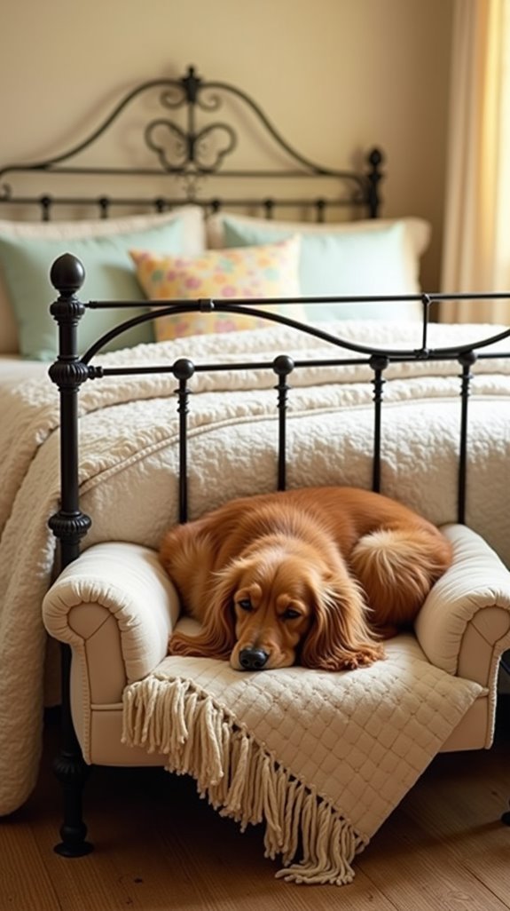vintage dog beds adaptation