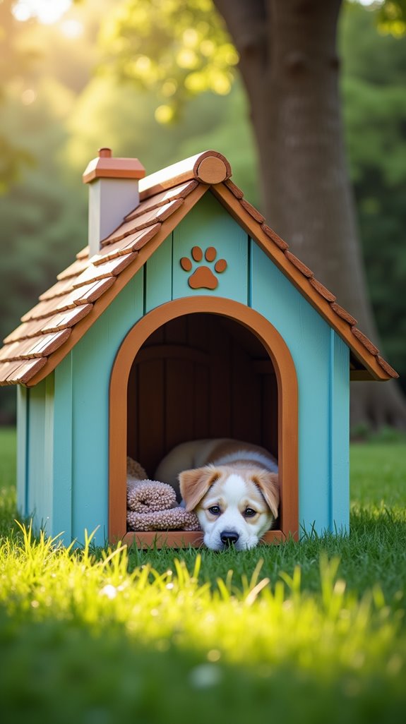 warm insulated dog houses