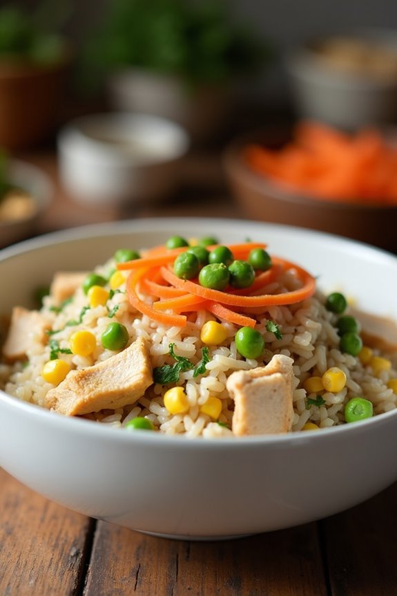 wholesome chicken and rice